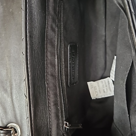 Gilda Paris quilted fur trimmed Baguette - Picture 6 of 8